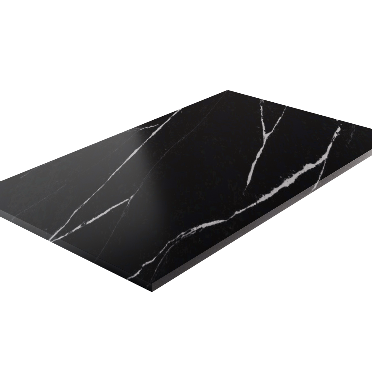 Na wymiar Blat z konglomeratu kwarcowego LUX Nero Marquina Inspire 1m2